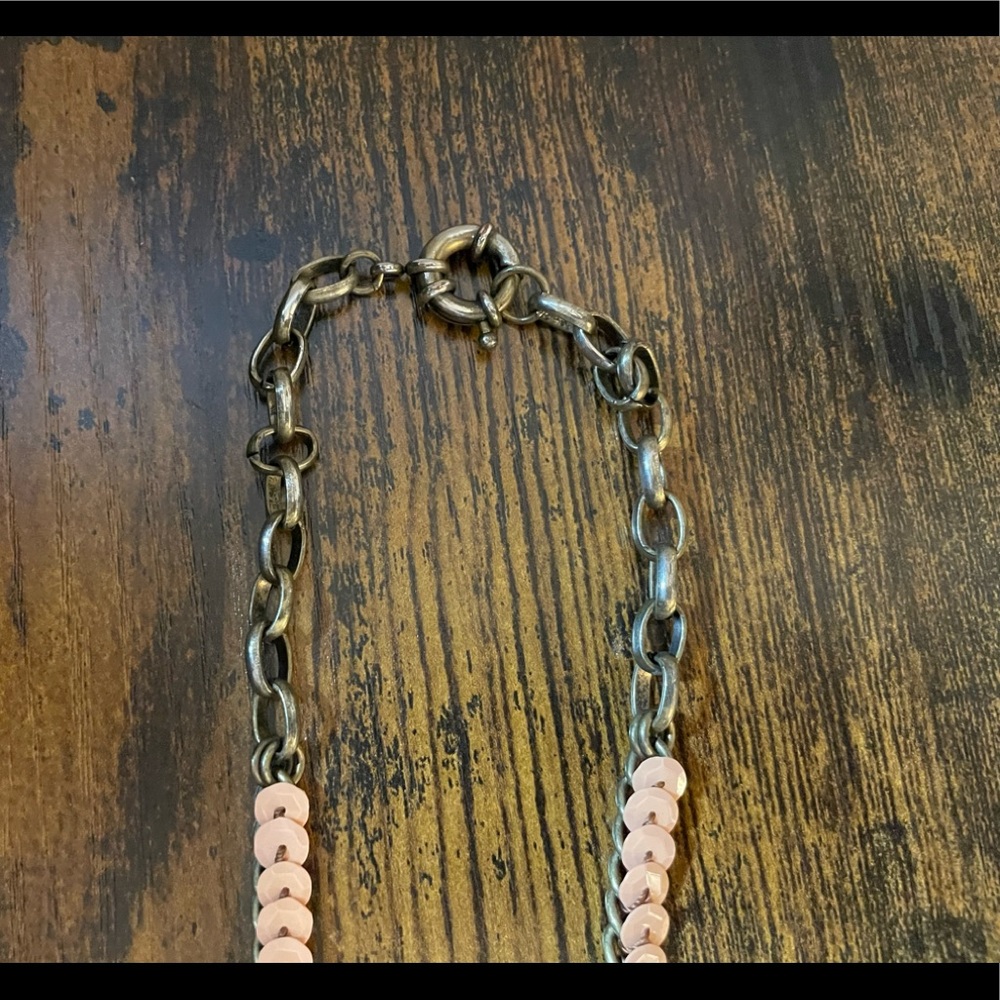 J. Crew Gold-Tone Hanging Pendant Statement Necklace - Picture 3 of 5